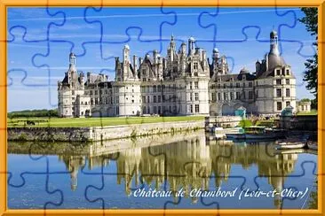 Château de Chambord (Loir et Cher) jigsaw puzzle