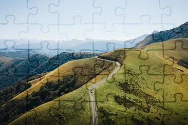 Vue sur la montagne jigsaw puzzle