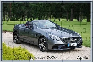 פאזל של Mercedes années 2020