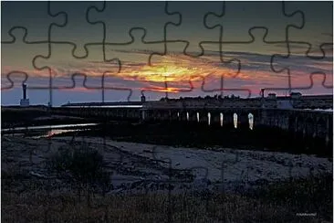 Vue depuis la Capitainerie -Anglet jigsaw puzzle