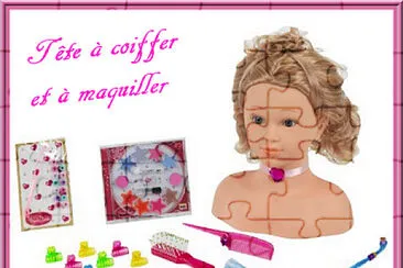 Tête à coiffer et à maquiller jigsaw puzzle