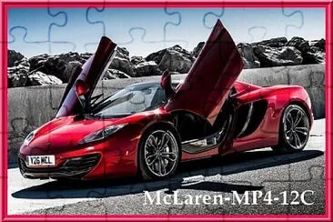 McLaren-MP4-12C jigsaw puzzle