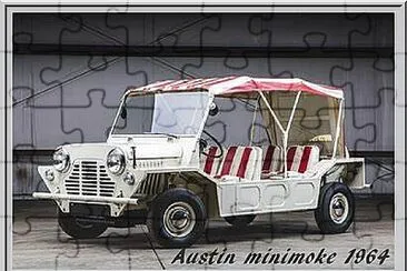 פאזל של Austin minimoke 1964