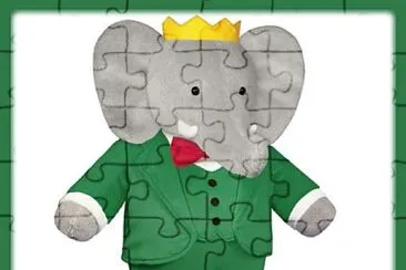 Babar en costume