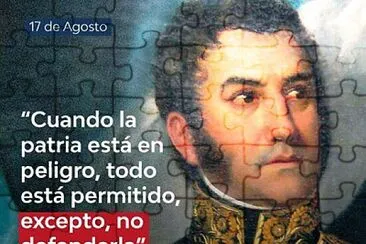 פאזל של Cruce de Los Andes Jose de San Martin