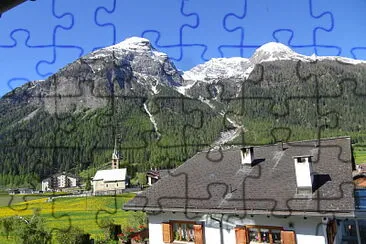 Bergün Schweiz jigsaw puzzle