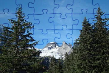 Hinteres Lauterbrunnental Schweiz jigsaw puzzle