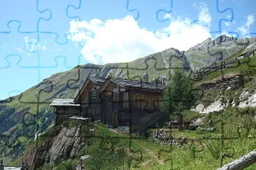 St. Magdalena Baltschiedertal Wallis Schweiz jigsaw puzzle