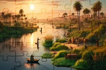 Rio Nilo jigsaw puzzle