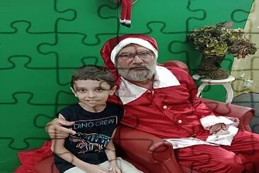 פאזל של MIGUEL COM O PAPPAI NOEL