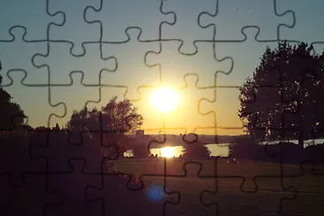 Sonnenuntergang Bodensee bei Horn jigsaw puzzle