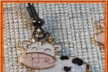 Pendentif vache