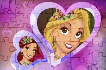 Rapunzel jigsaw puzzle