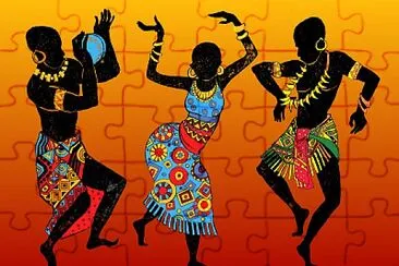 Afro beat jigsaw puzzle