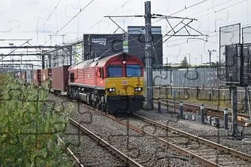 פאזל של Rail Riders at Rugby