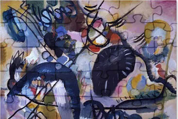 Kandinsky tache noire