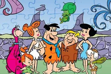 פאזל של flintstones