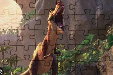 Ice Age Momma Dino jigsaw puzzle