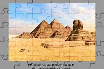 Pirâmide de gize jigsaw puzzle