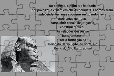 Início do Egito jigsaw puzzle