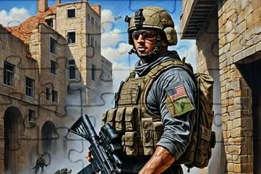 Soldier 01 jigsaw puzzle