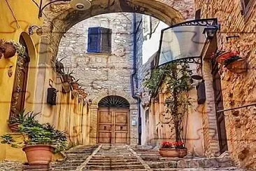 Spello-Italia jigsaw puzzle