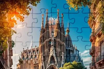 Barcelona jigsaw puzzle