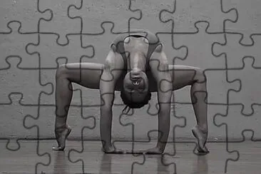 Yoga jigsaw puzzle