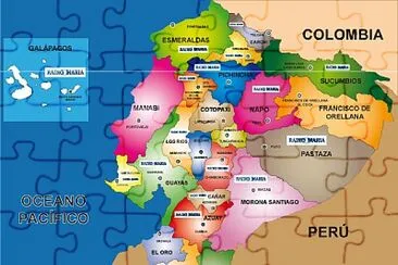 Provincias del Ecuador jigsaw puzzle