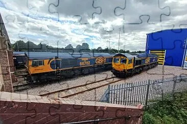 66 's at Tonbridge Shed jigsaw puzzle