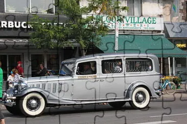 Antique hearse jigsaw puzzle