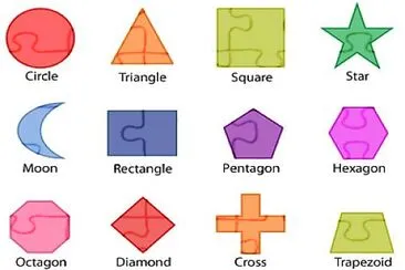 shapes jigsaw puzzle