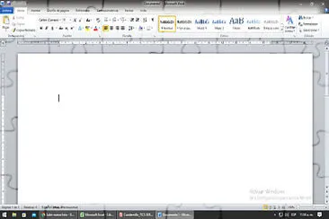 Ventana de Word jigsaw puzzle