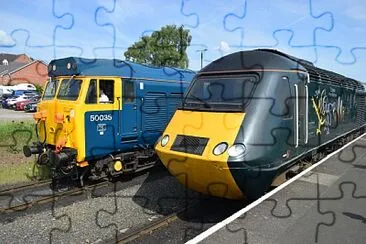 50/HST at SVR jigsaw puzzle