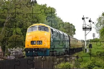 Greyhound on SVR jigsaw puzzle