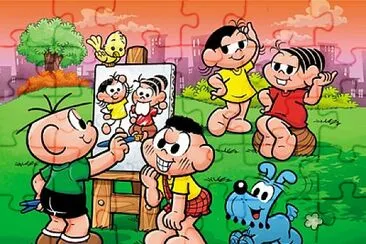 turma da monica jigsaw puzzle