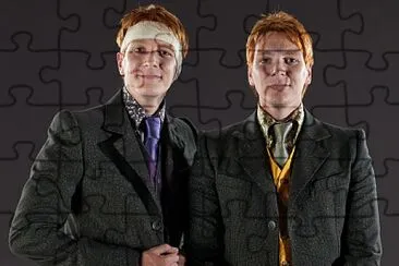 Fred and George jigsaw puzzle