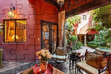 Hacienda mejicana jigsaw puzzle