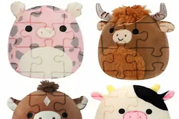 Farm animal squishmallows jigsaw puzzle