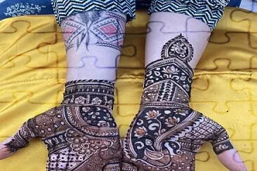 Henna tattoo jigsaw puzzle