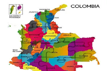 פאזל של mapa de colombia