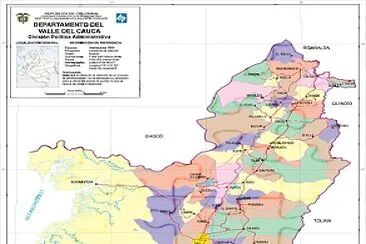 mapa valle del cauca jigsaw puzzle