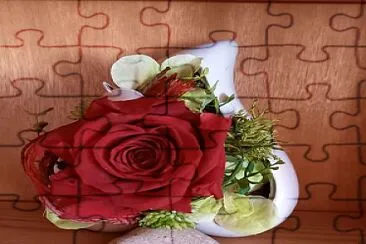 Rose jigsaw puzzle