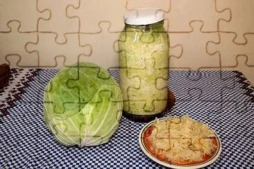 a jigsaw puzzle