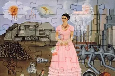 פאזל של frida khalo