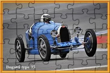 Bugatti Type 35 jigsaw puzzle