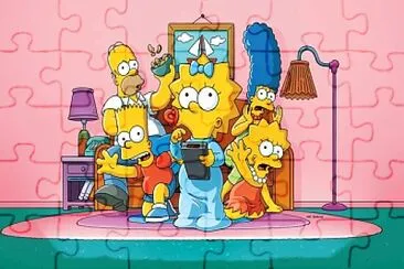 simpsons jigsaw puzzle