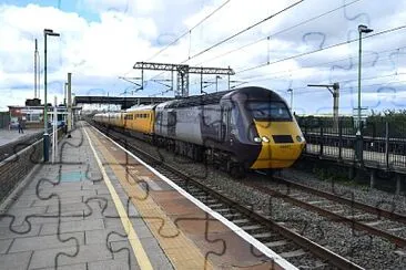 פאזל של HST Test Train, Cheddington