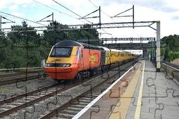 פאזל של HST Test Train, Cheddington