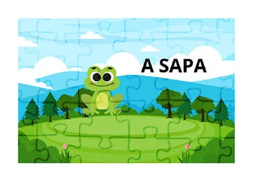 A Sapa jigsaw puzzle